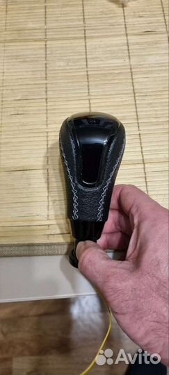 Ручка МКПП кожа с подсветкой