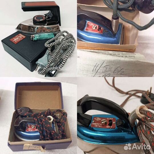 Утюг дорожный, раритет, типа уэ-4