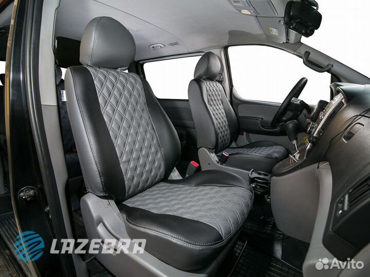 Чехлы из экокожи для Hyundai H1 8 мест