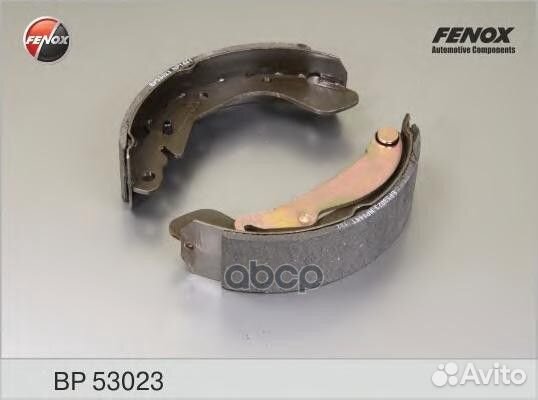 Колодки тормозные барабанные задние BP53023 fenox