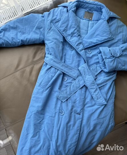 Плащ утепленный женский