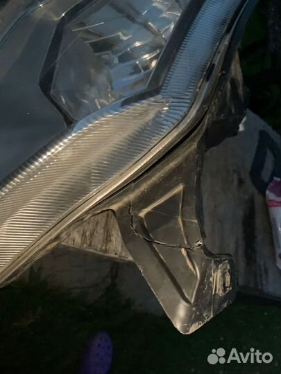 Правая фара datsun он до