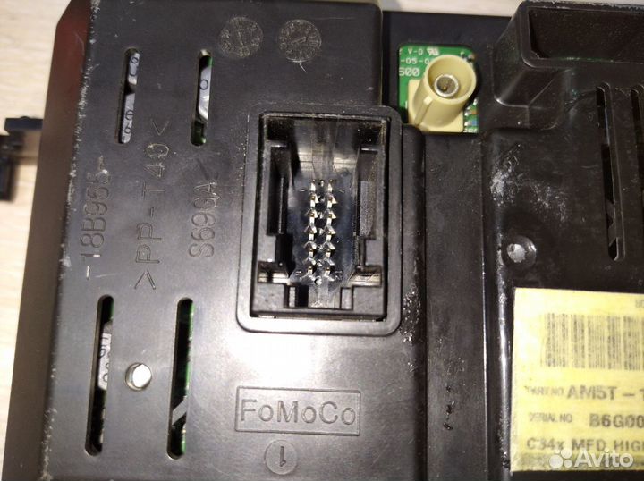 Дисплей информационный ford focus 3 2011