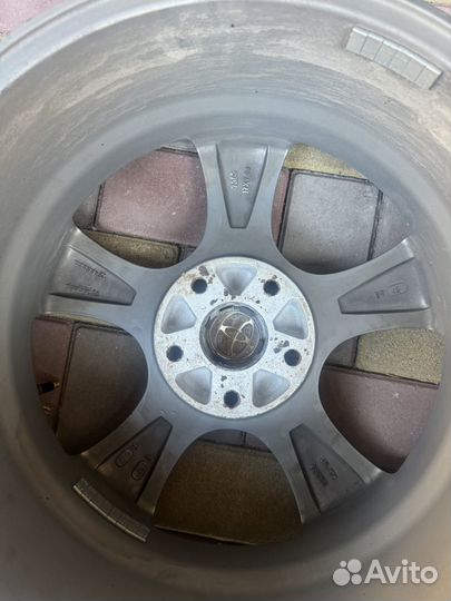 Литые диски r17 5x114 3 toyota