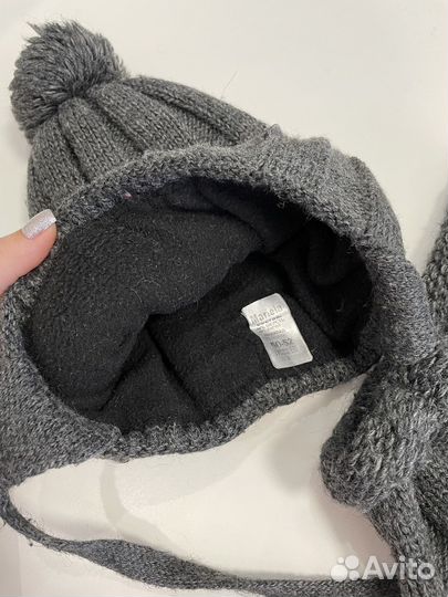 Комплект шапка и снуд