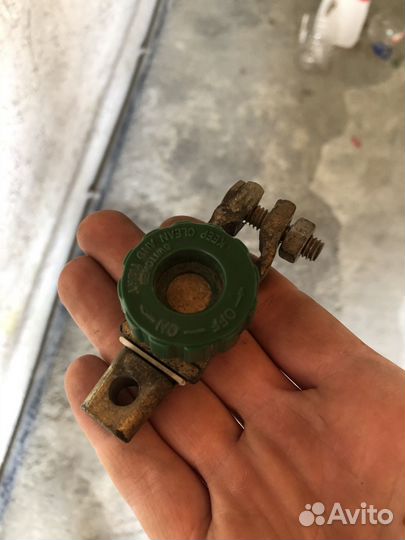 Быстросъем массы на аккумулятор