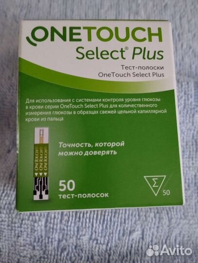 Тест полоски one touch select plus