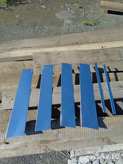 Хром накладки на дверные рамки kia sportage 3