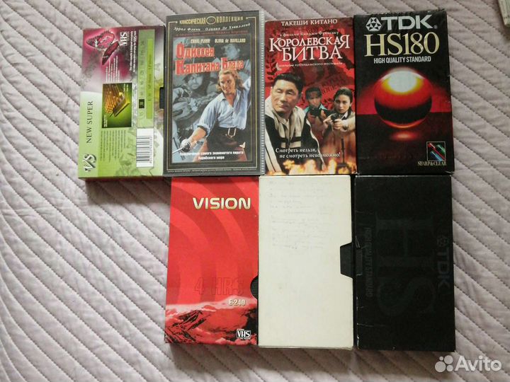 Фильмы на VHS. Кассеты VHS