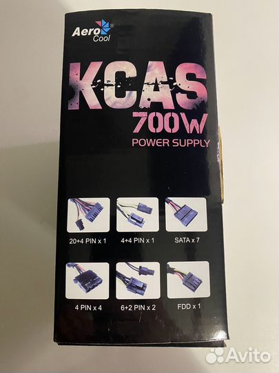 Блок питания aerocool kcas700w