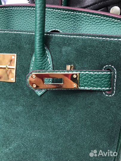 Сумка hermes натуральная кожа