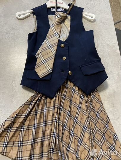 Форма школьная для девочки 122-128