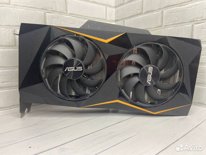 Asus GeForce GTX 1660 super OC 6 гб