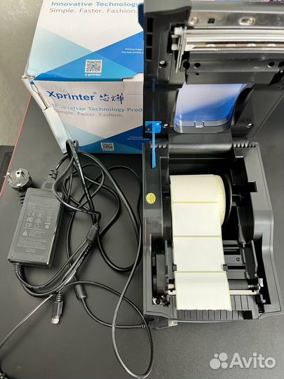 Термо принтер Xprinter XP-370B black