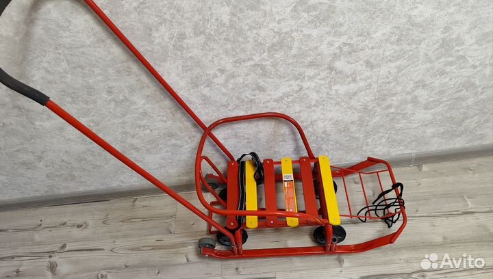 Детские санки Тимка 3К с теплой накидкой