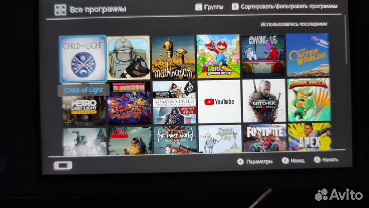 Nintendo switch lite С играми