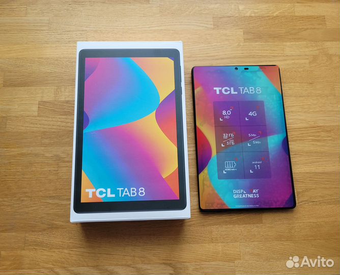 Планшетный компьютер TCL TAB 8 4G (4ядра/ 3/32Gb)
