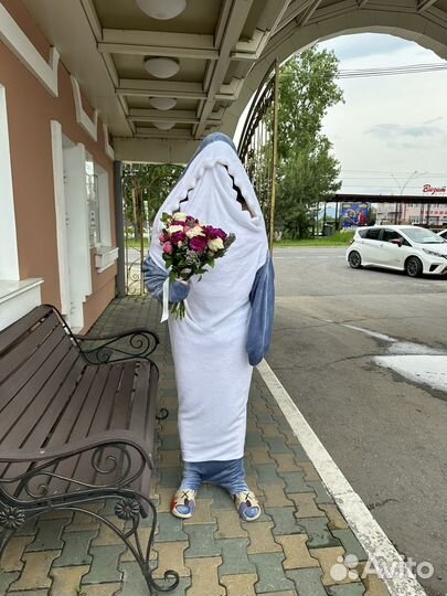 Пижама акула спальник