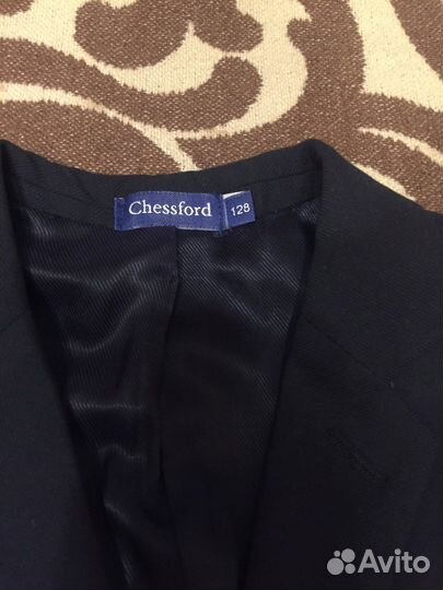 Школьный костюм для мальчика 128 синий