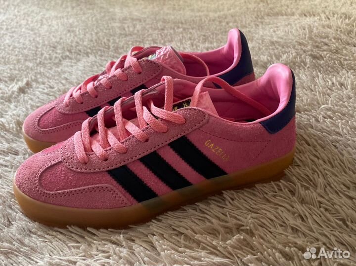 Adidas Gazelle Indoor x Pink розовые