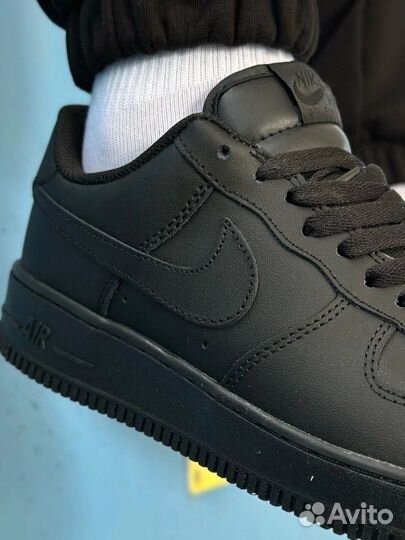 Кеды Nike Air force 1 натуральная кожа