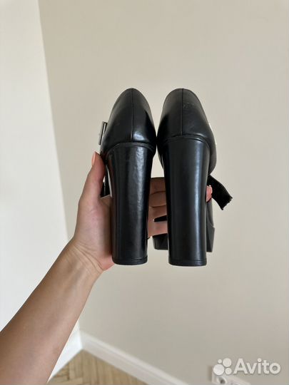 Туфли zara 39 черные