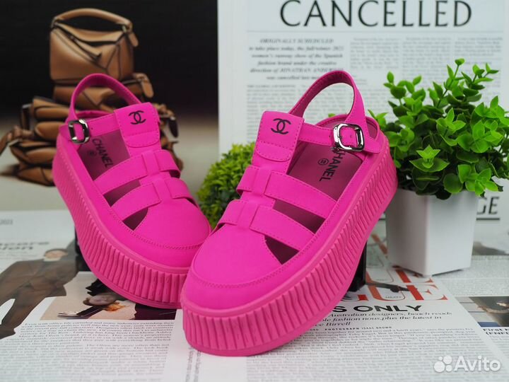 Босоножки chanel размеры от 36-41