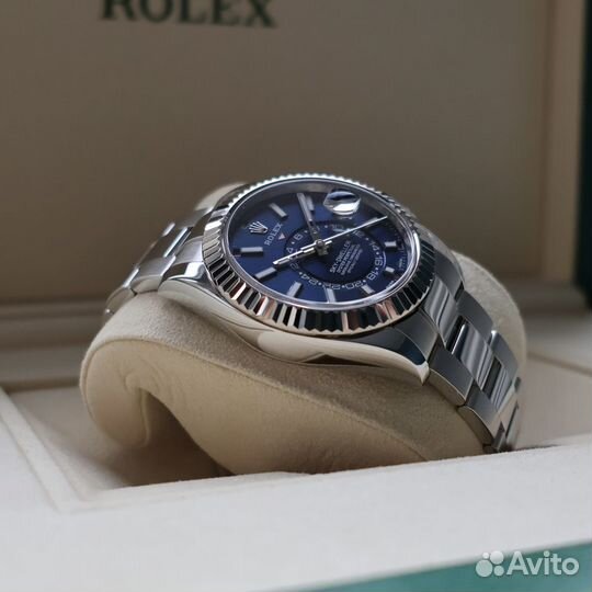 Rolex Sky-Dweller 42 mm Steel and White Gold