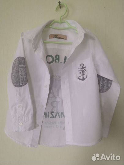 Сорочка, Бренд, 3-5лет Италия Сост новая