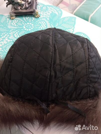 Мужская шапка натуральный мех