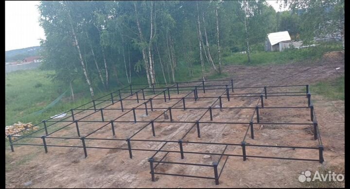 Винтовые сваи + монтаж