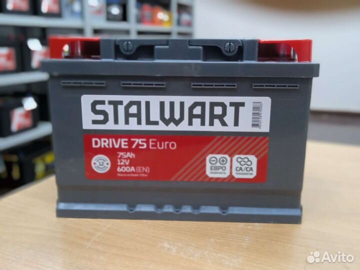 Акб Stalwart 75ah Новый с Гарантией