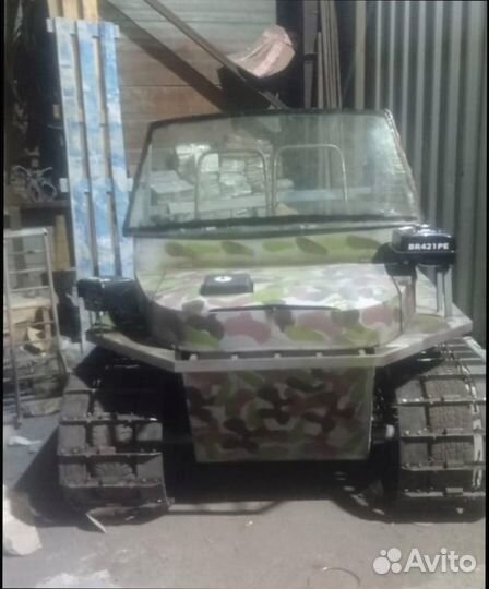 Конвейерная лента на гусянки, болотоходы