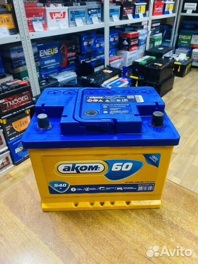 Аккумулятор Аком Volvo Fiat Opel Honda