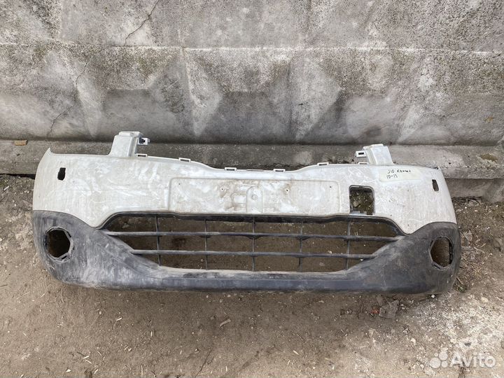 Передний бампер на nissan qashqai j10 c 10-г.в