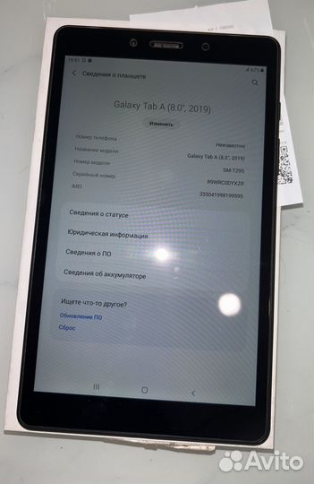 Планшет samsung galaxy tab a