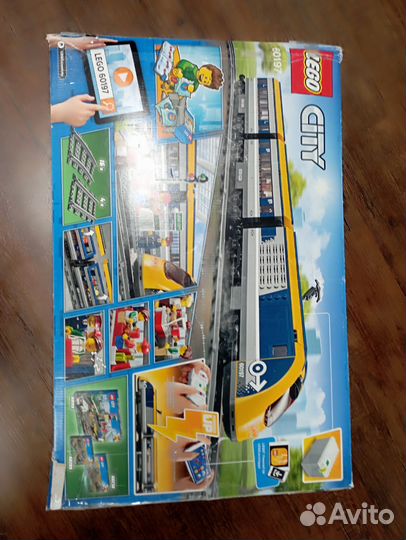 Lego City поезд