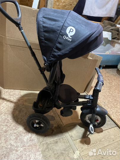 Qplay rito трехколесный велосипед