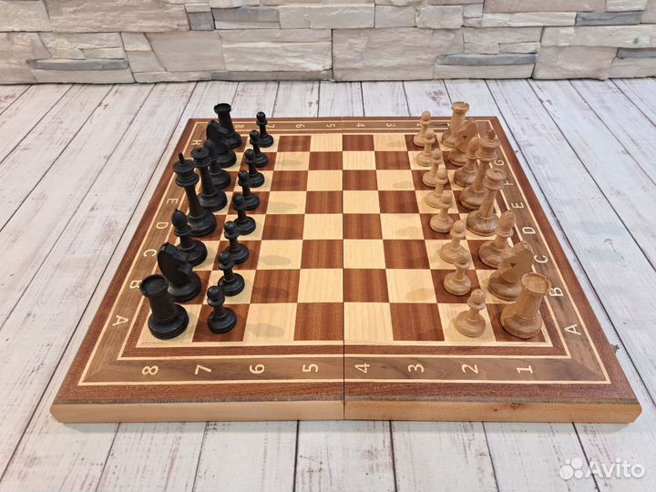 Шахматы деревянные подарочные 52*52 см