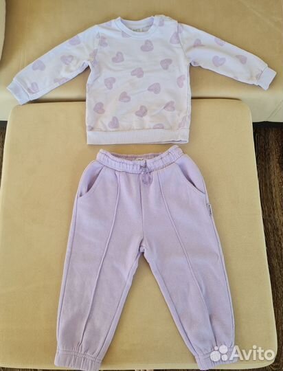 Вещи пакетом для девочки 86 92