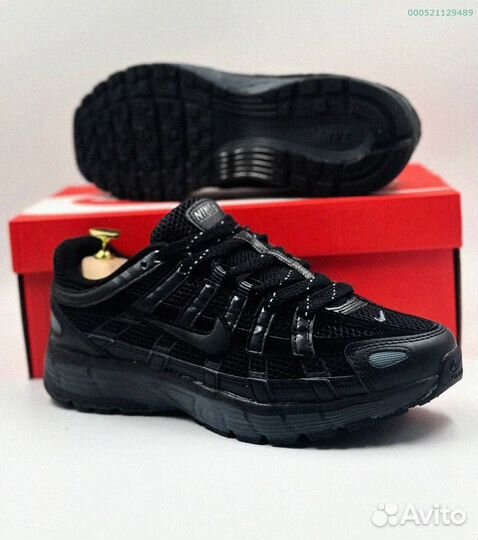 Nike P-6000: черные кроссовки для повседневной жизни