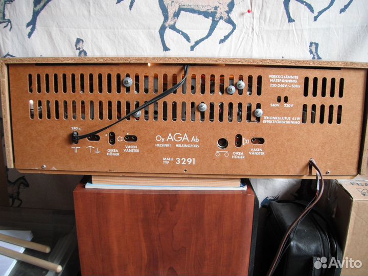 Ламповый ресивер Aga на лампах Telefunken