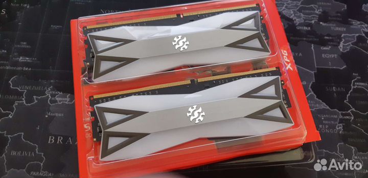 DDR4 8gb x2 3200mhz XPG D60G cl 16