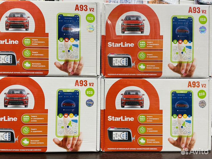 StarLine A93 ECO. Установка