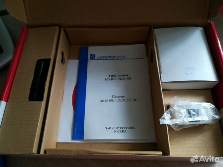 Модем adsl Интеркросс