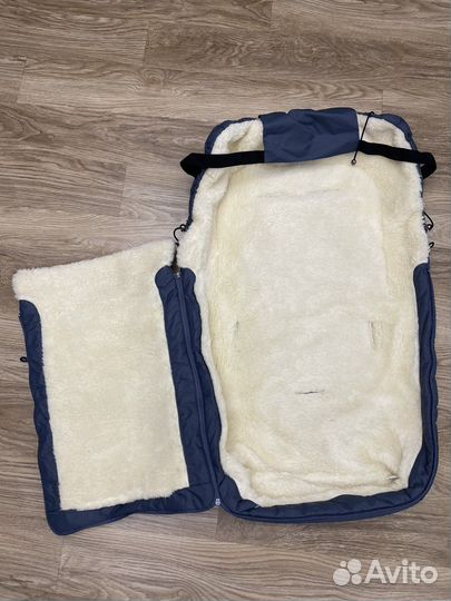 Зимний конверт в коляску