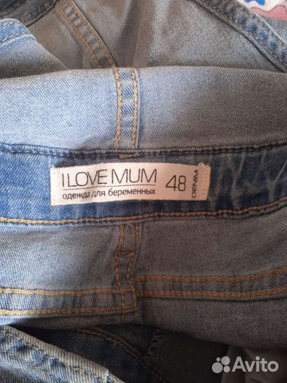 Джинсовые комбинезоны для беременных