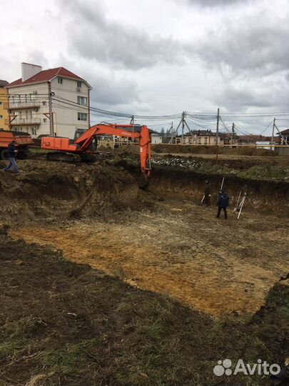 Услуги экскаватора