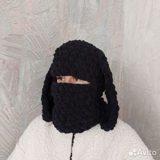 Балаклава шапка зима