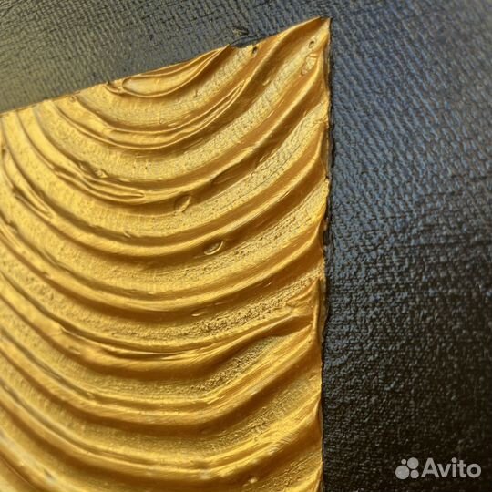 Авторская объемная интерьерная картина на холсте